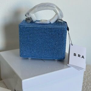 NWT Brandon Blackwood Blue Purse